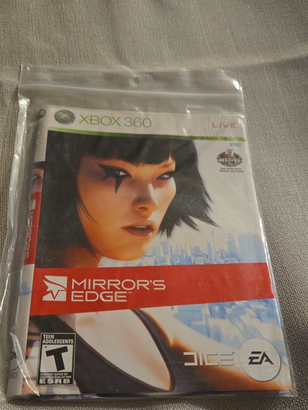 Mirror's Edge for Xbox 360 No Case LOOSE